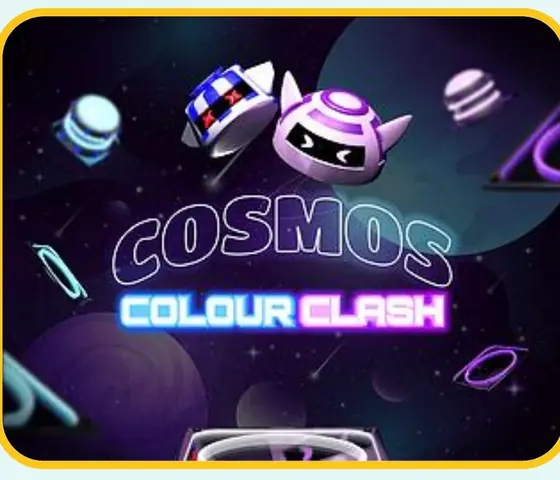 Cover art for the game Cosmos Colour Clash